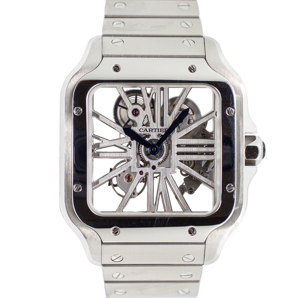 Cartier Santos de Cartier Skeleton Medium