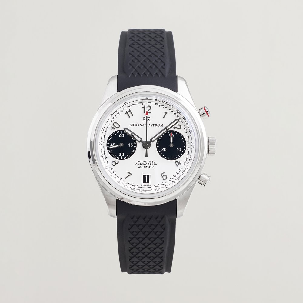 Sjöö Sandström Royal Steel Chronograph 40mm