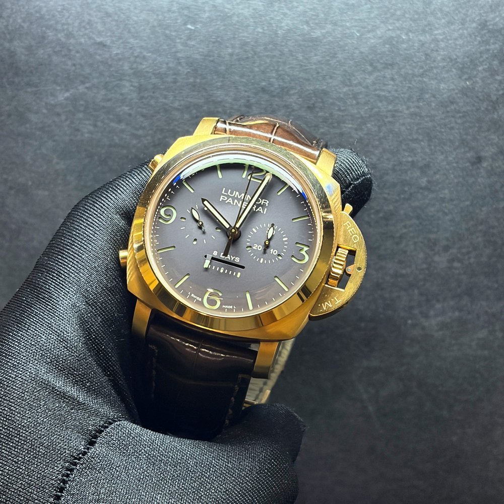 Panerai Luminor 1950 Rattrapante 8 Days Titanio 47mm