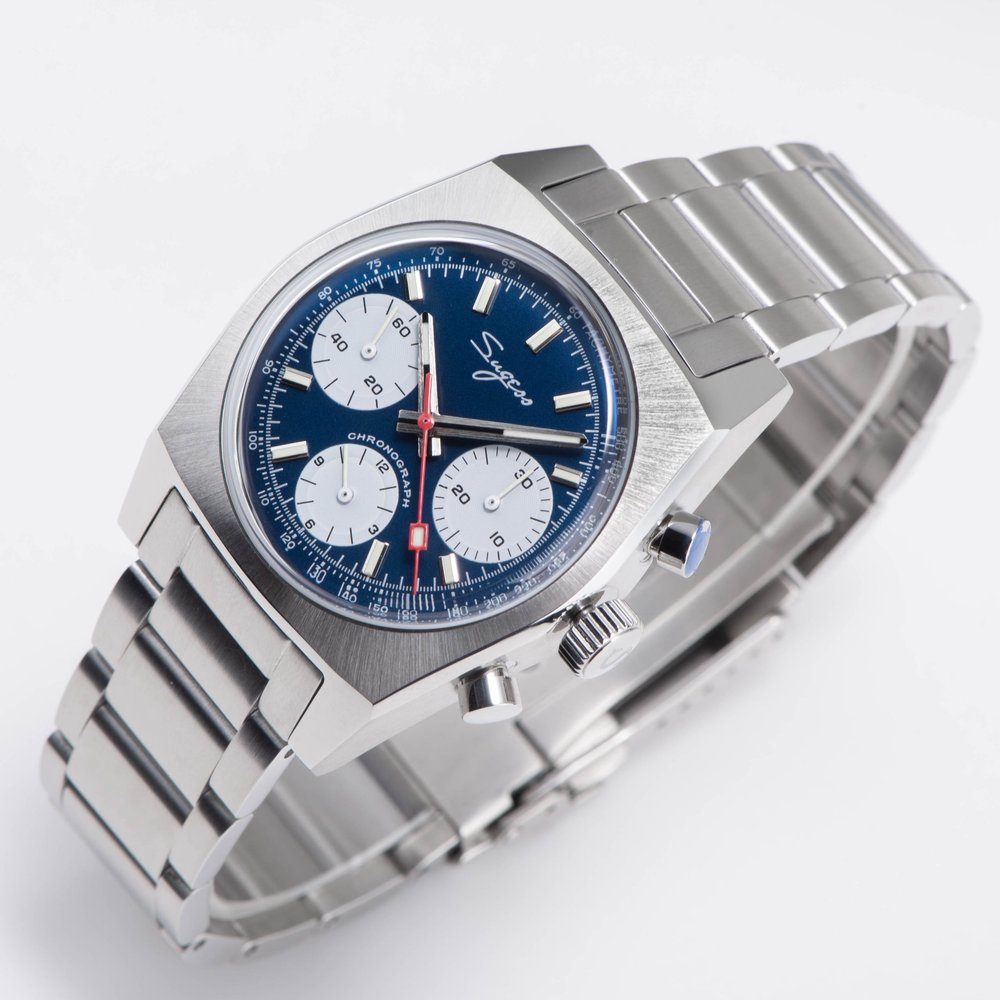 Sugess 1963 Reverse Panda Chronograph