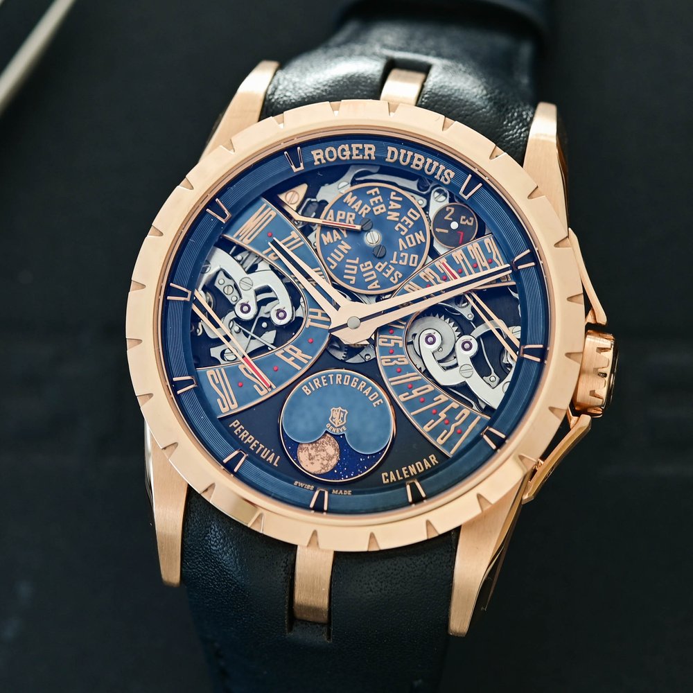 Roger Dubuis Excalibur 42 Perpetual Calendar Skeleton