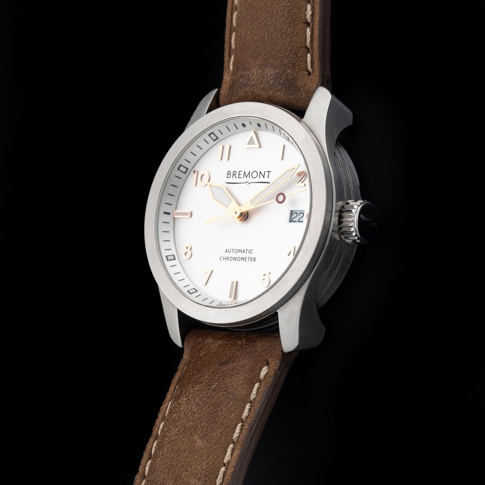 Bremont Solo-37 (Rose Gold Bezel)