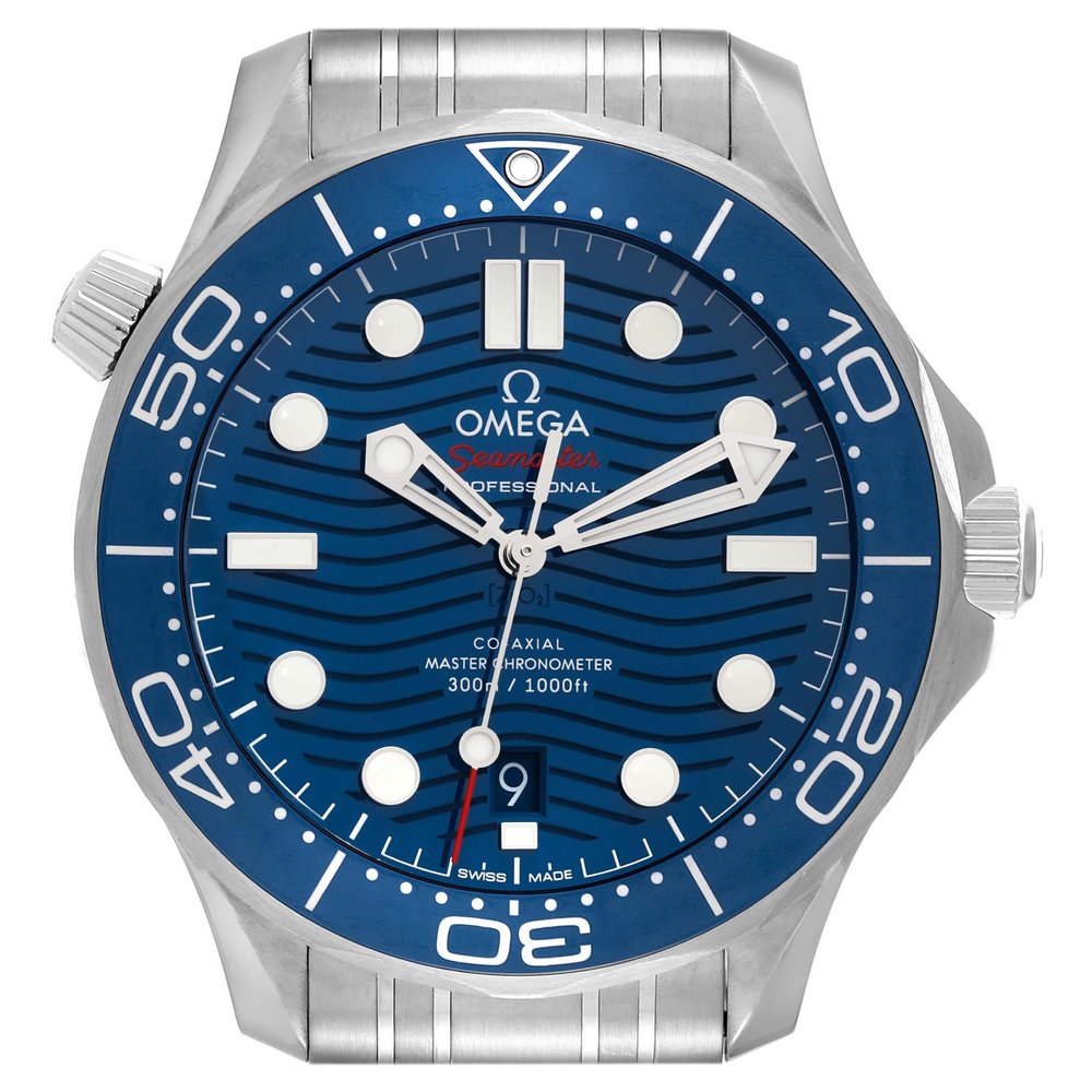 Omega Seamaster Diver 300M Titanium Blue