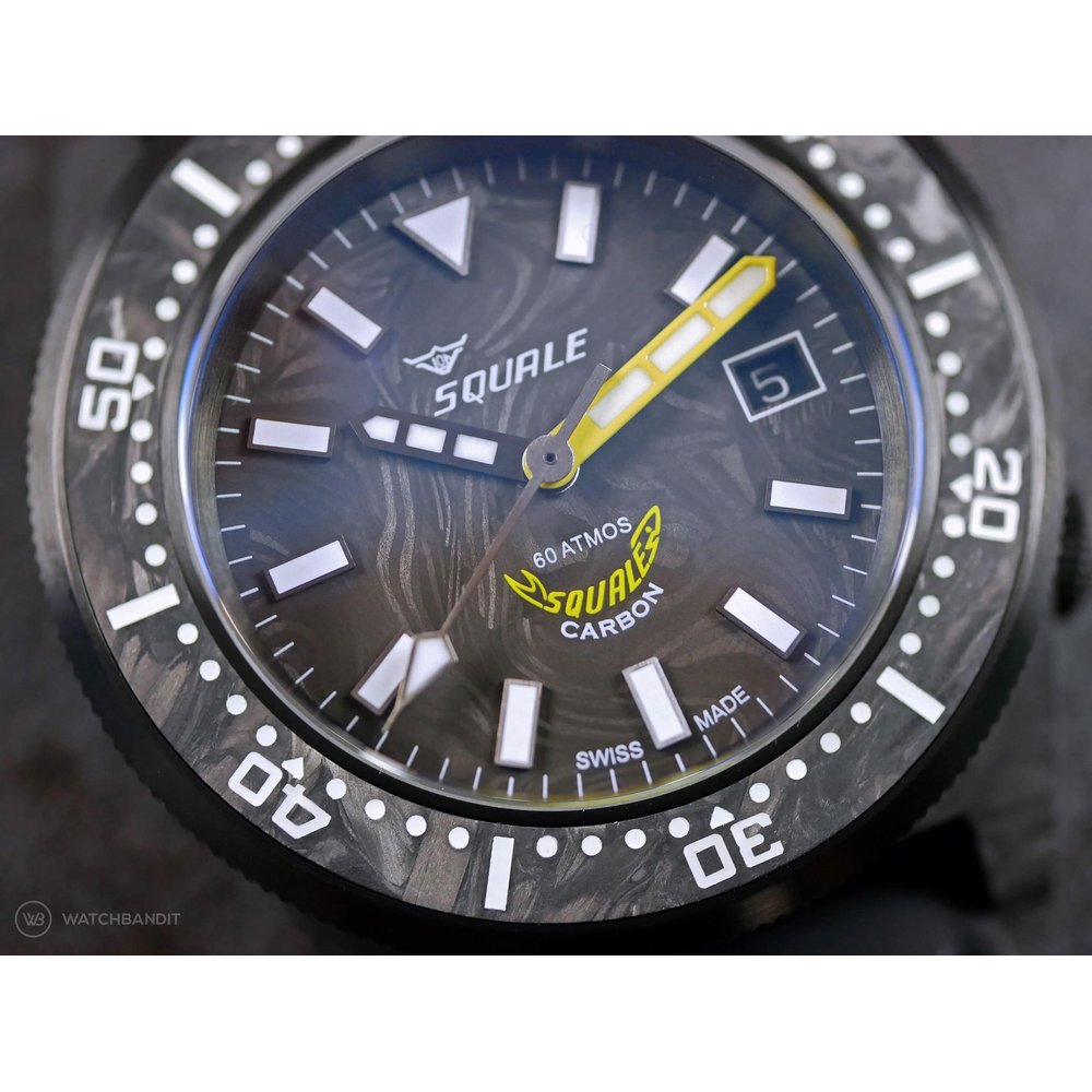 Squale T-183 Forged Carbon Orange