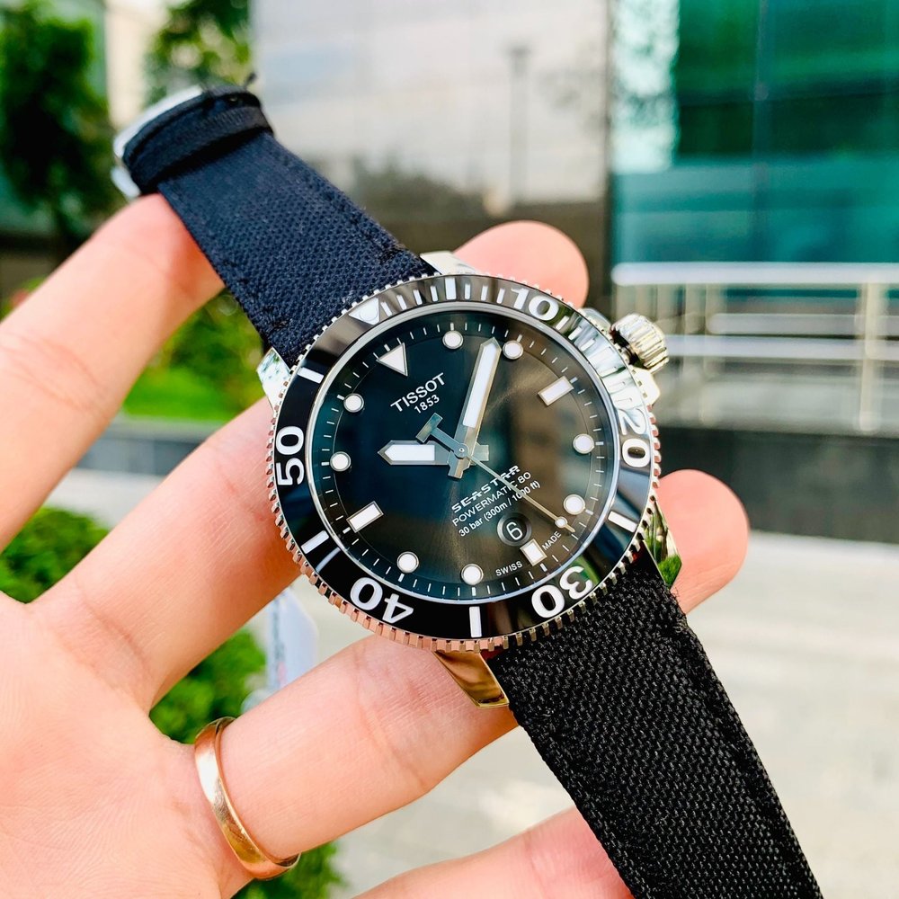 Tissot Seastar 1000 Powermatic 80 Black