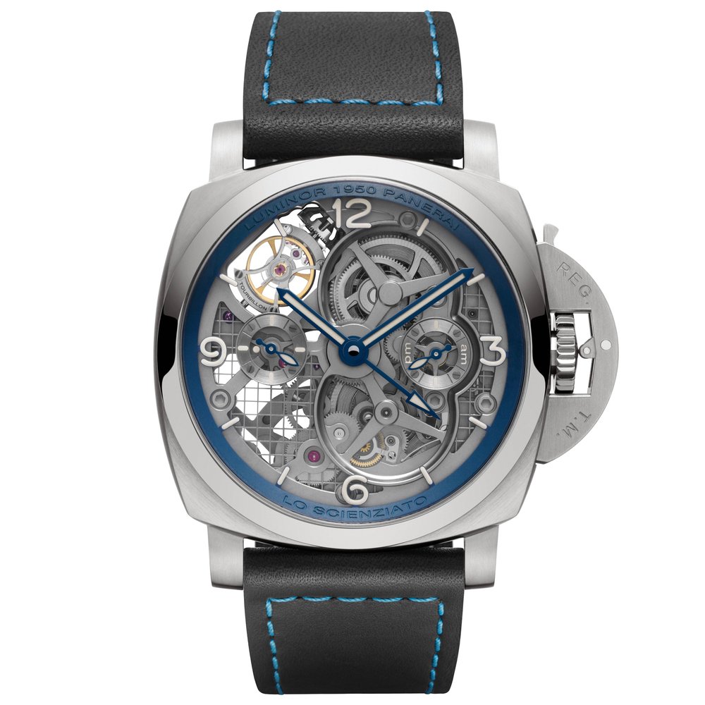 Panerai Lo Scienziato Luminor 1950 Tourbillon GMT Carbotech