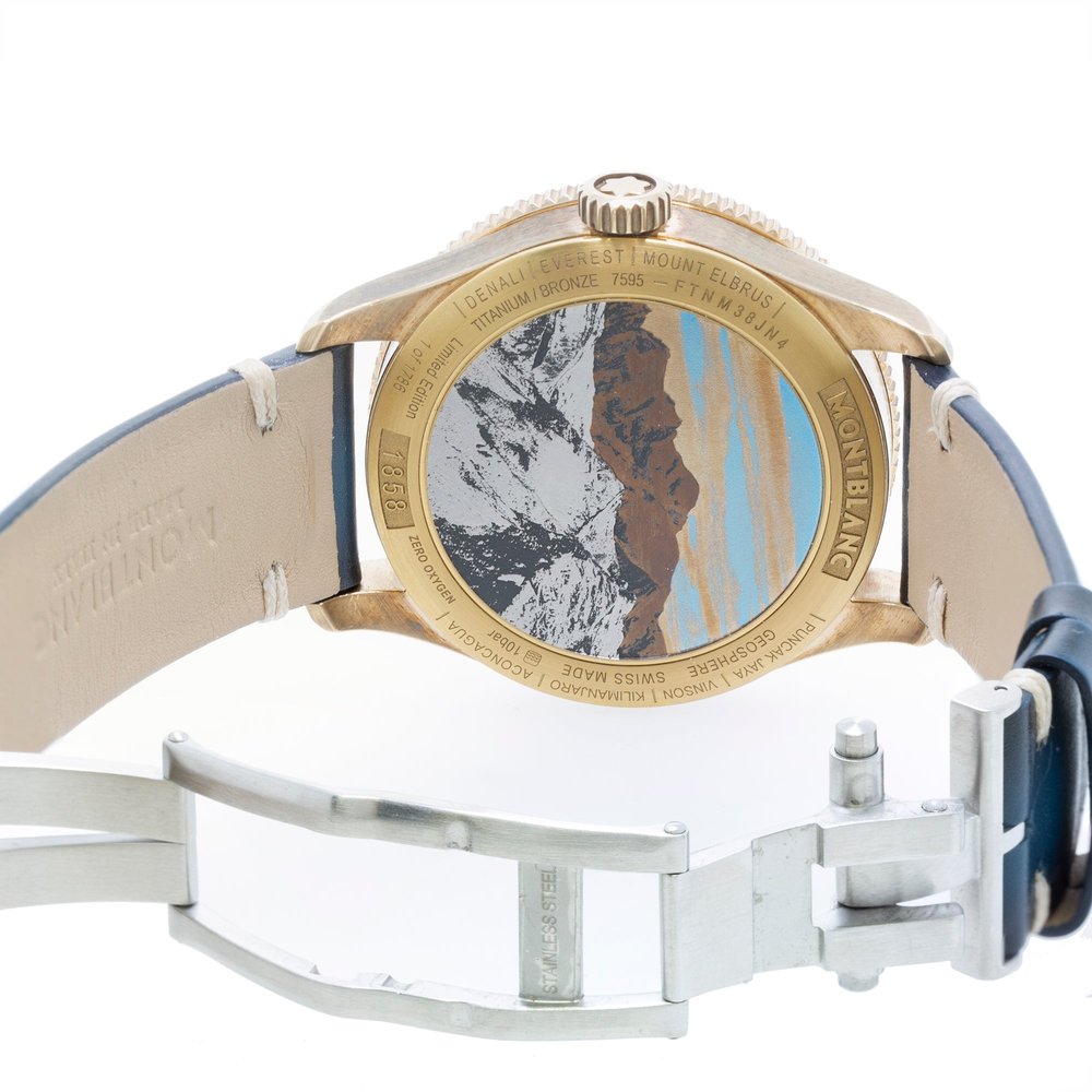 Montblanc 1858 Automatic Small Second Bronze Demi Lune