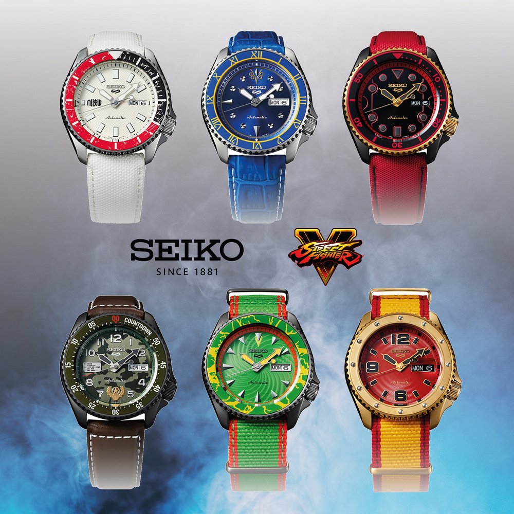 Seiko 5 Sports Street Fighter SRPF17K1
