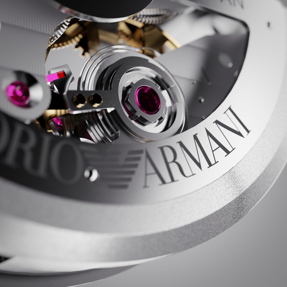 Emporio Armani Meccanico Open Heart