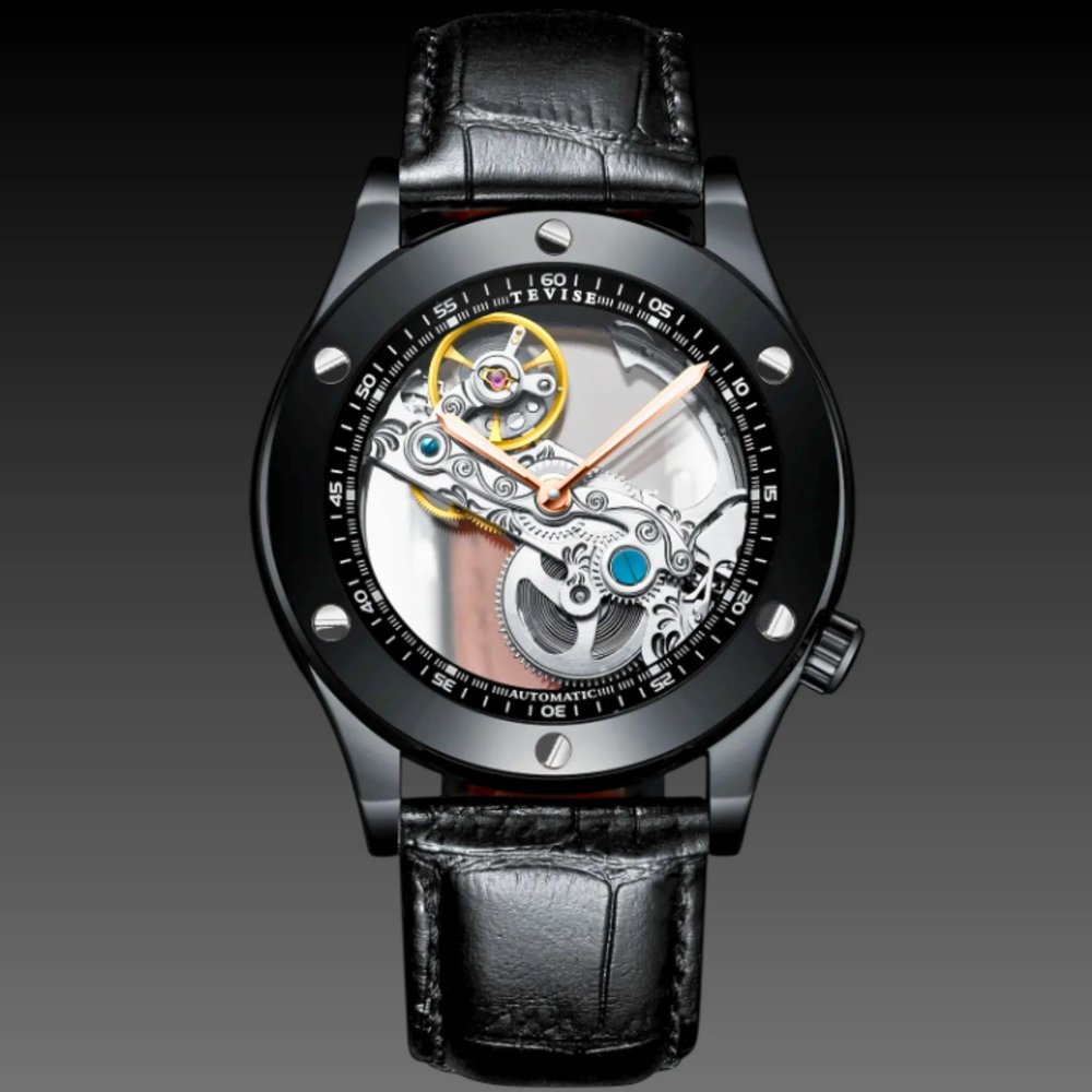 Briston Heritage Skeleton Open Heart