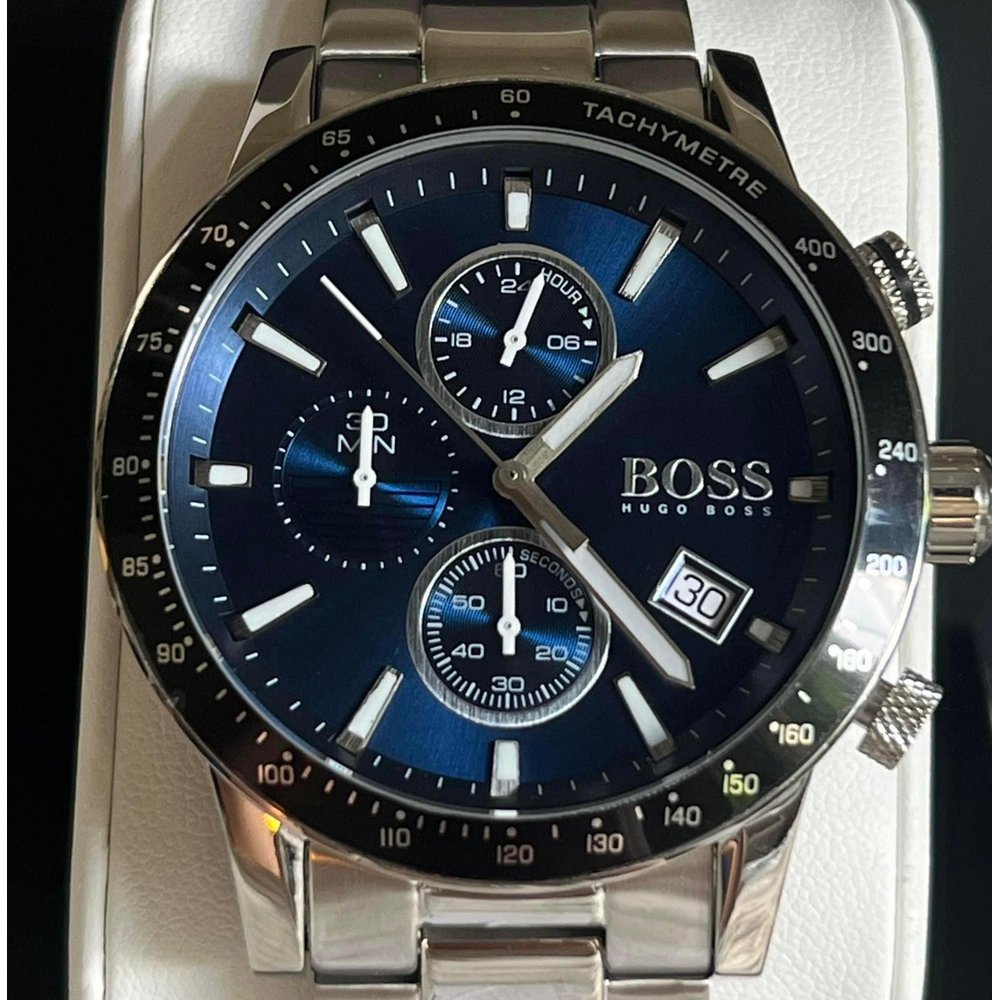 Hugo Boss Rafale Chronograph Blue Dial