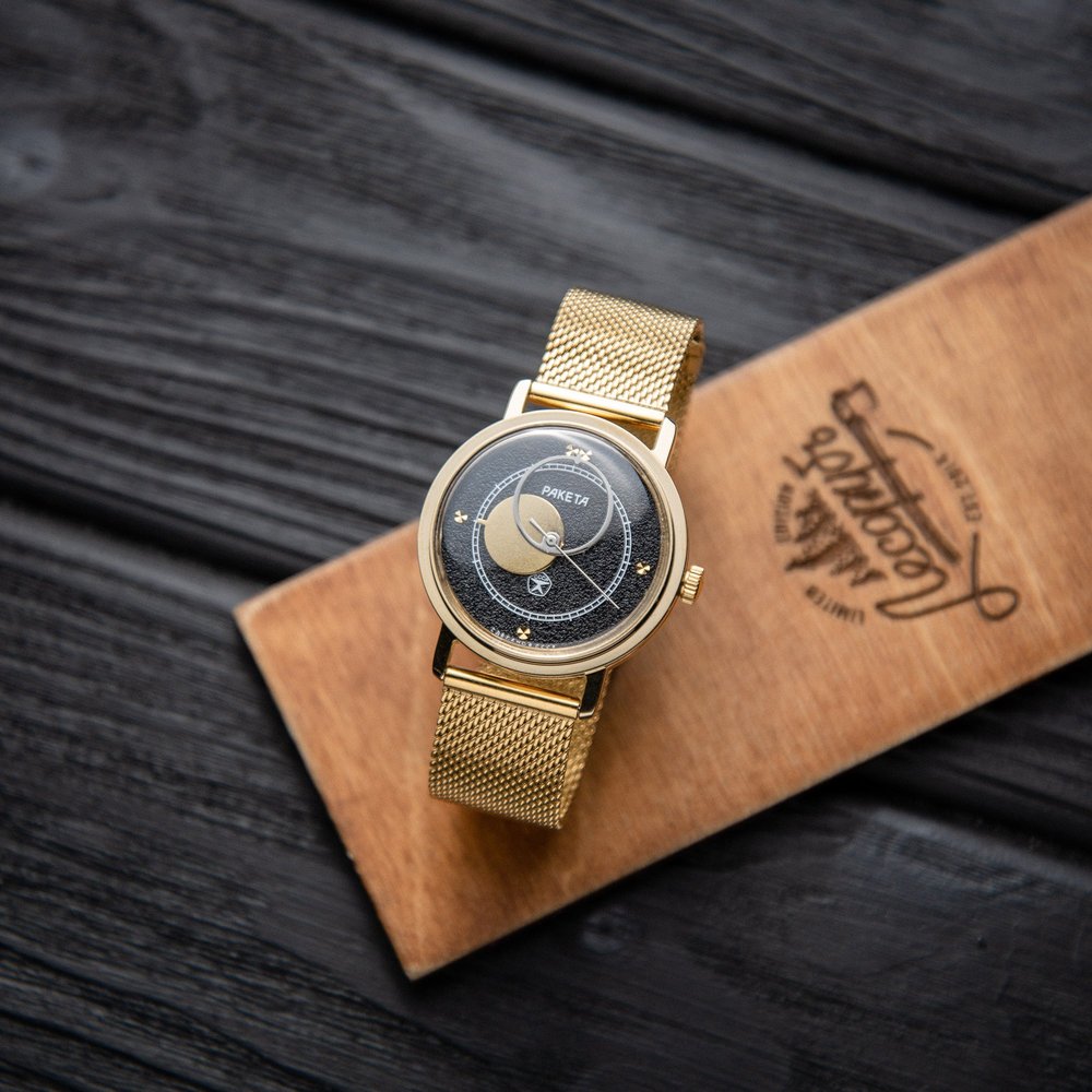 Raketa Copernicus Gold PVD