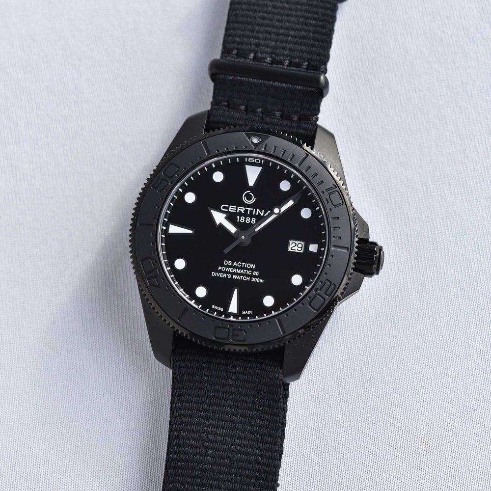 Certina DS Action Diver 43 Black