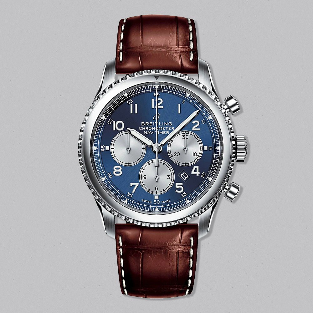 Breitling Navitimer B01 Chronograph 43 Steel Blue Dial